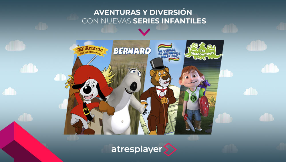 Nuevas series infantiles de Planeta Junior en atresplayer internacional